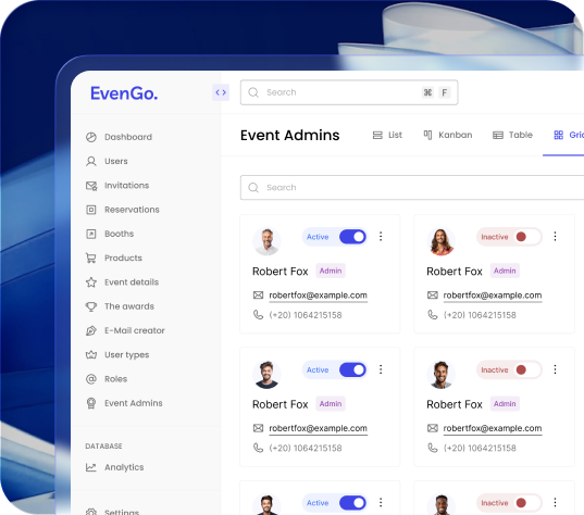 EvenGo additional tools dashboard preview